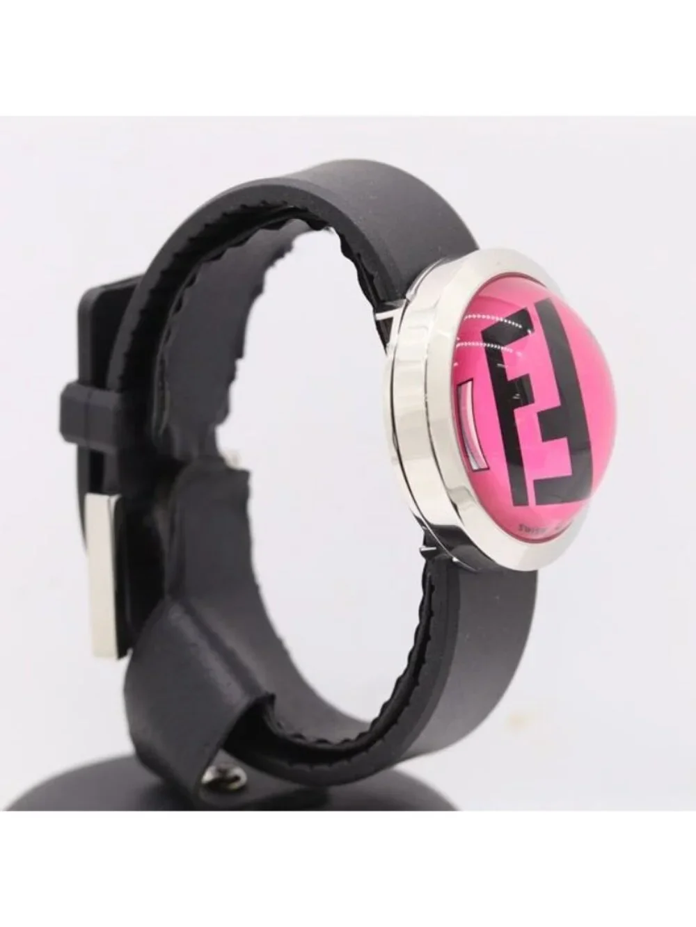 Fendi Bousla Quartz Pink Dial Watch